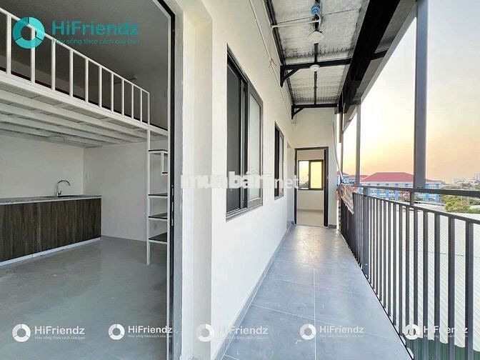 PHÒNG GÁC DUPLEX BAN CÔNG GẦN KĐT VẠN PHÚC TIỆN ĐI CẦU BÌNH LỢI