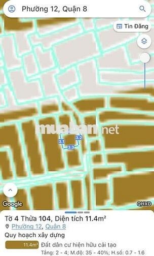 🏡 BÁN NHÀ RIÊNG CHÍNH CHỦ QUẬN 8 – GIÁ TỐT, PHÁP LÝ CHUẨN