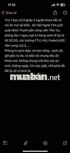 Pass phòng trọ giá rẻ ( hỗ trợ 1 phần cọc nếu cần )