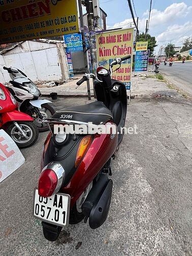 SYM Elite 50 màu Đỏ