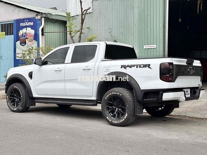 Ford Ranger XLS 2025 up Raptor 20000 km Trắng