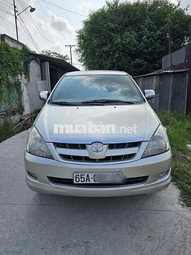 Toyota Innova 2008 Bạc 7 chỗ