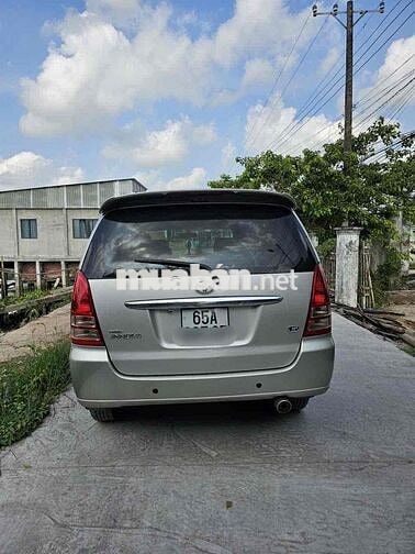 Toyota Innova 2008 Bạc 7 chỗ
