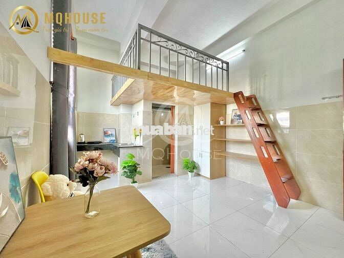 Gác cao 1m7 - Full nội thất ngay vòng xoay Lê Đại Hành - SVĐ Phú Thọ
