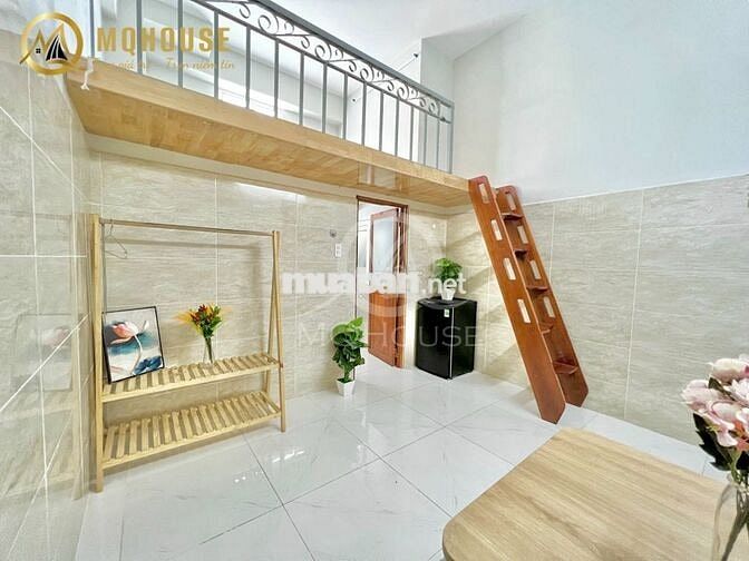 Gác cao 1m7 - Full nội thất ngay vòng xoay Lê Đại Hành - SVĐ Phú Thọ