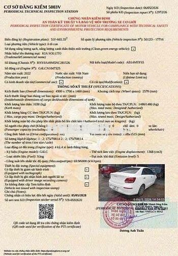 Kia Soluto 1.4 MT 2022 Trắng, logo mới