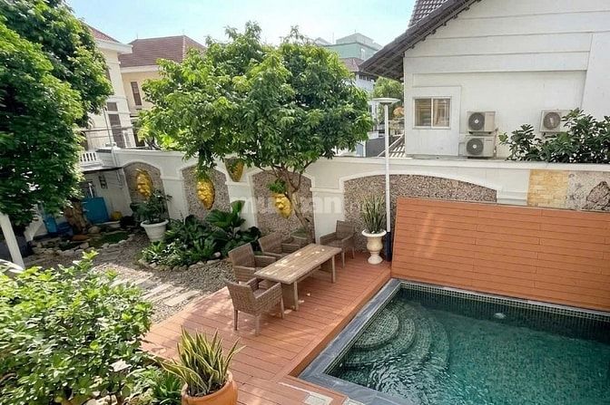 BÁN BIỆT THỰ HỒ BÊN VƯỜN  THẢO ĐIỀN, QUẬN 2 - 360m2 - 73TỶ