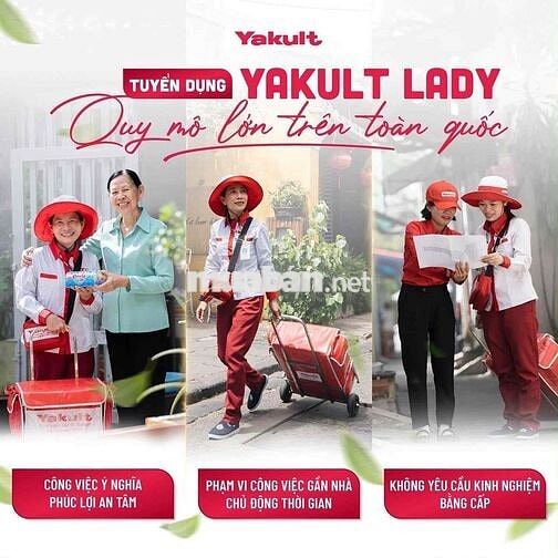 Nhân VIên Bán Hàng Sữa Yakult