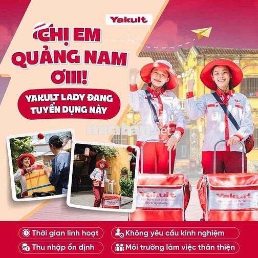 Nhân VIên Bán Hàng Sữa Yakult