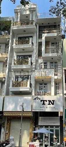 Cho thuê nhà mặt tiền Ngô Gia Tự, Q.10, 4x22m, NH 6m, 5 lầu, thang máy