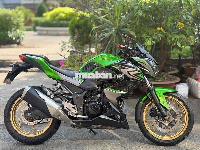 Kawasaki Z300 2017 xanh, zin đẹp ,bstp chính chủ