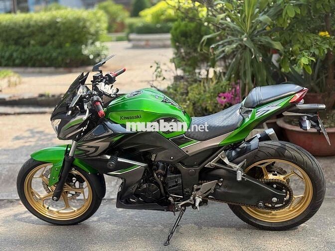 Kawasaki Z300 2017 xanh, zin đẹp ,bstp chính chủ