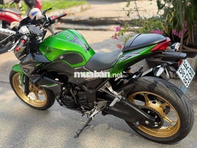 Kawasaki Z300 2017 xanh, zin đẹp ,bstp chính chủ
