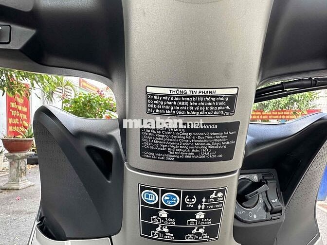 Honda SH Mode 2022 Xám 13000 km