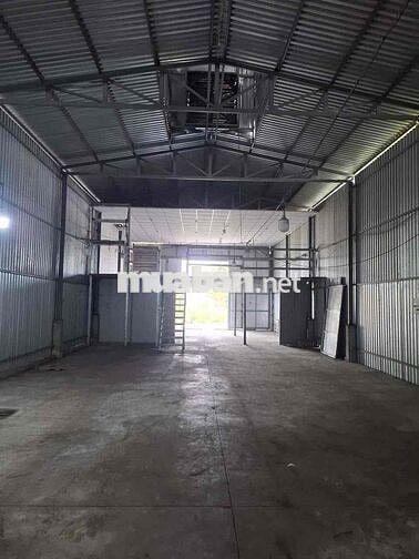 CHO THUÊ KHO 9x25 - 10TRIỆU GÁC LỬNG - ĐIỆN 3PHA - ĐƯỜNG XE TẢI