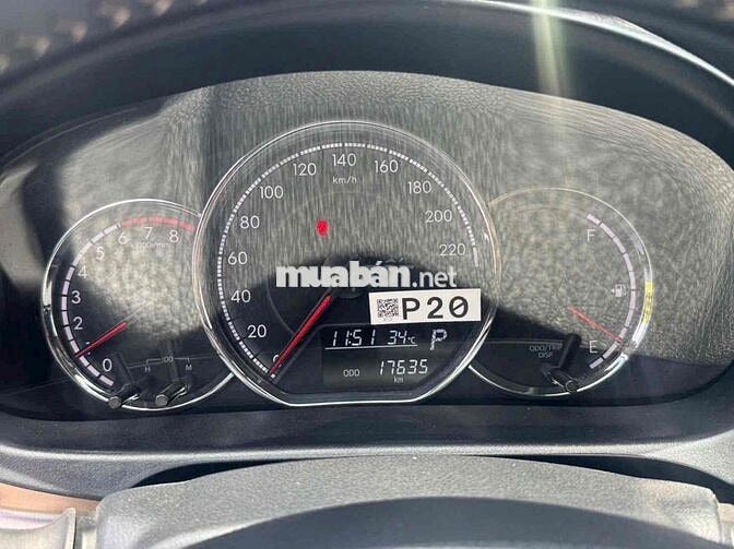 Toyota Vios G 17000 km Đen