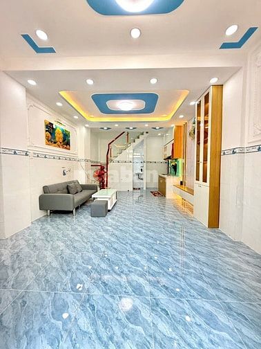 Nhà Đẹp Đường Ba Đình,P9Q8,DT 4m x 10m, 1 Lầu,3 PN,Giá 4,9 Tỷ (TL)