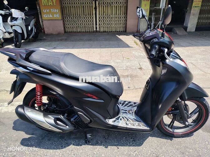 Honda SH 125 Đen nhám 2023 ABS