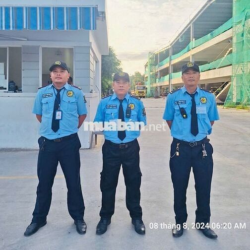 TUYỂN 2 BẢO VỆ XƯỞNG KCN LONG HẬU-LƯƠNG ỔN ĐỊNH