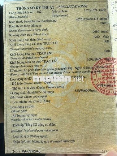 MG MG5 2024 1.5 AT Standard Đỏ 11.000 km