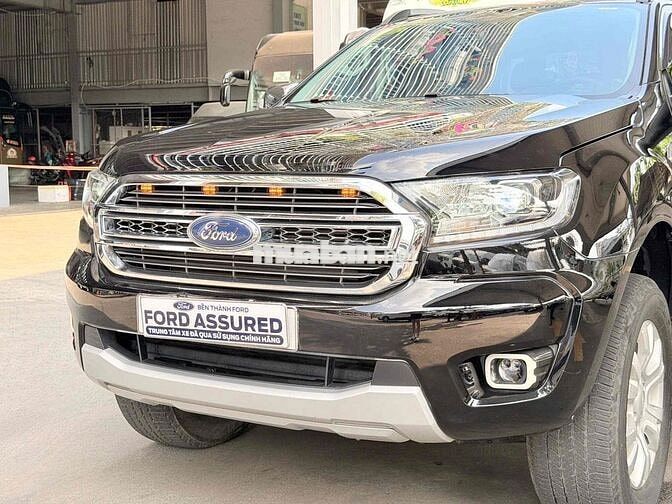 Ford Ranger Limited AT 2021 Đen 2 Cầu STĐ 10 Cấp