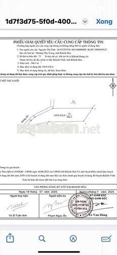 kẹt tiền bán rẻ lô đất thổ cư chỉ 240tr