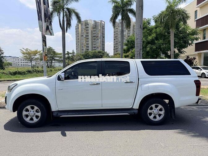 Isuzu Dmax LS 2018 1.9L MT Trắng Máy Dầu Nhập Thái