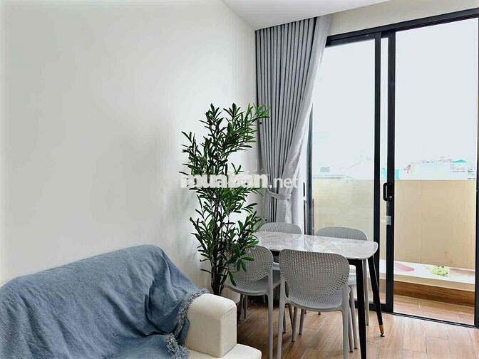 Cho Thuê 2PN 50m2_Có Bancol_Full NT_Mới Xây_Có Thang Máy_cách Q10 5P