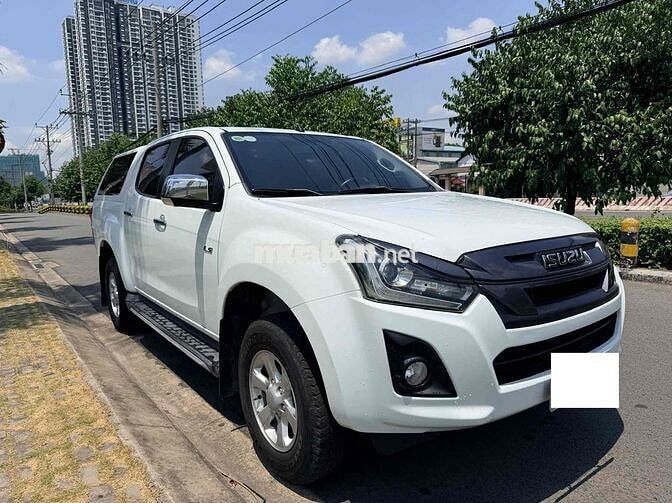 Isuzu Dmax LS 2018 1.9L MT Trắng Máy Dầu Nhập Thái