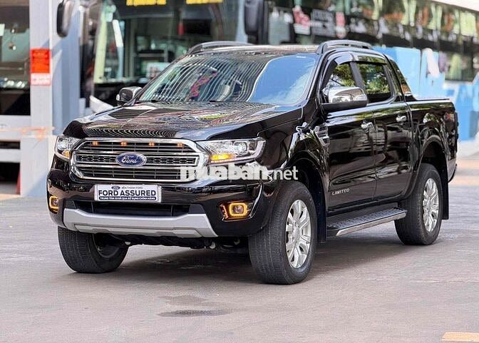 Ford Ranger Limited AT 2021 Đen 2 Cầu STĐ 10 Cấp