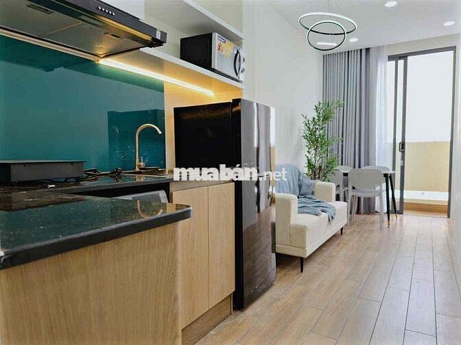 Cho Thuê 2PN 50m2_Có Bancol_Full NT_Mới Xây_Có Thang Máy_cách Q10 5P