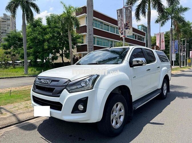 Isuzu Dmax LS 2018 1.9L MT Trắng Máy Dầu Nhập Thái