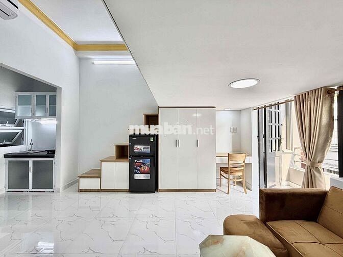KHAI TRƯƠNG DUPLEX BAN CÔNG RỘNG 30M2 FULL NỘI THẤT GẦN ĐH VĂN HIẾN