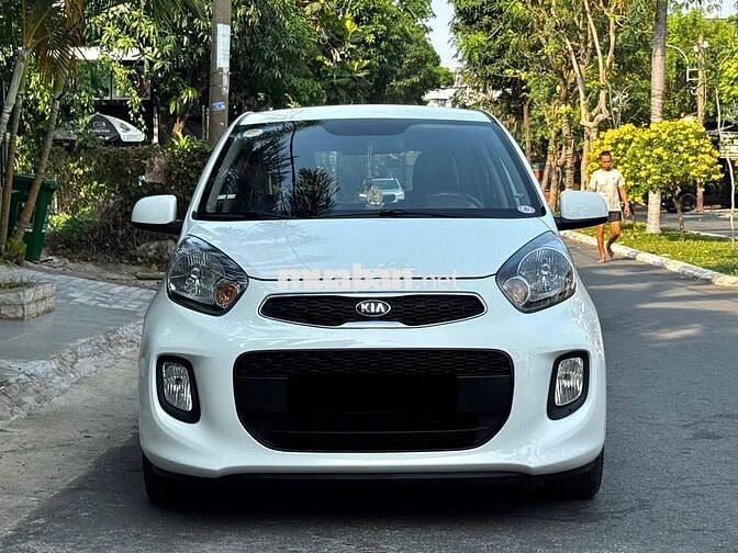 Kia Morning model 2017 số sàn màu trắng