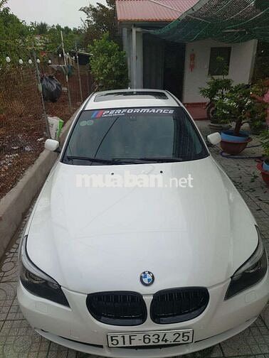 BMW 525i 2007 Trắng Tự động