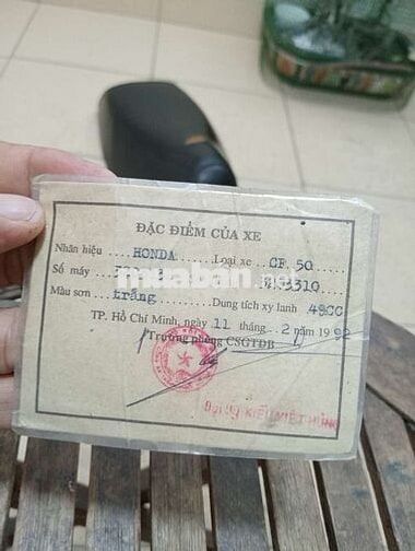 Honda Chaly 84 1992 Trắng