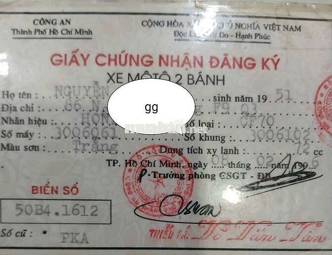 Honda Chaly 70cc Trắng