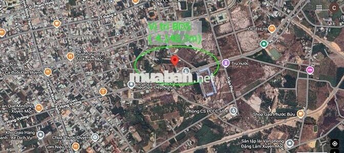 🔥 ĐẤT NỀN TRUNG TÂM PHƯỚC BỬU – 4.123m² THỔ CƯ 100% – GIÁ CHỈ 5.5TR/M²