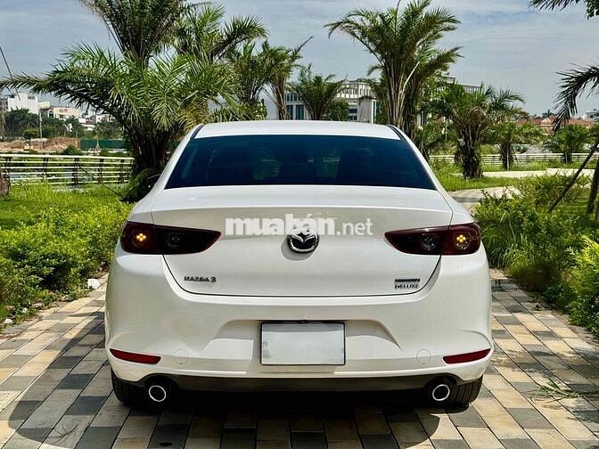 Mazda 3 2022 1.5 Deluxe Trắng 3v km siêu mới ✅