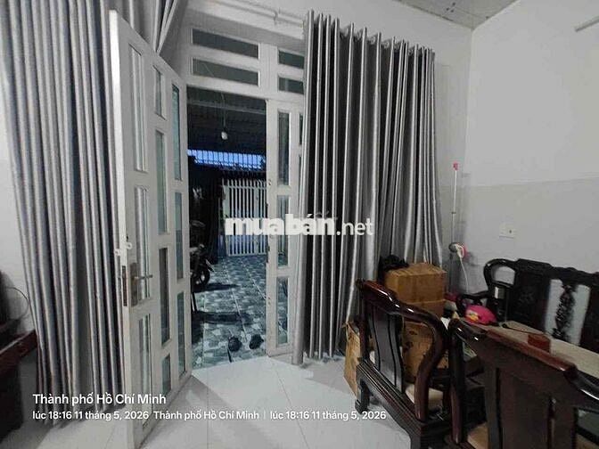 Nhà + Đất Hẽm Huỳnh Văn Luỹ , Phú Lợi. nhà 5x25m. đất 4x25m.