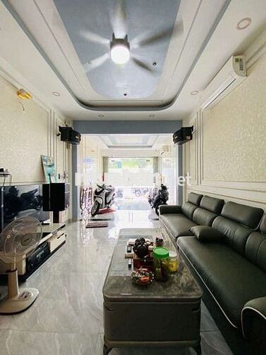 NHÀ MẶT TIỀN PHAN VĂN TRỊ P10 GẦN NGẢ NĂM NHÀ MỚI ĐẸP
