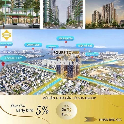 1PN+ 54M2 HƯỚNG TÂY NAM GIÁ CHỈ 2TỶ5, CK 27%