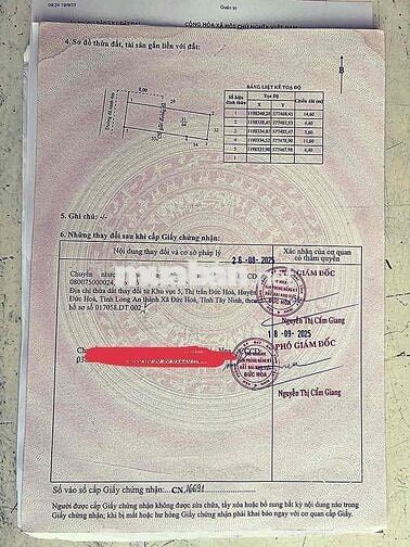 đất thổ cư 1 sẹt nguyễn thị thọ
