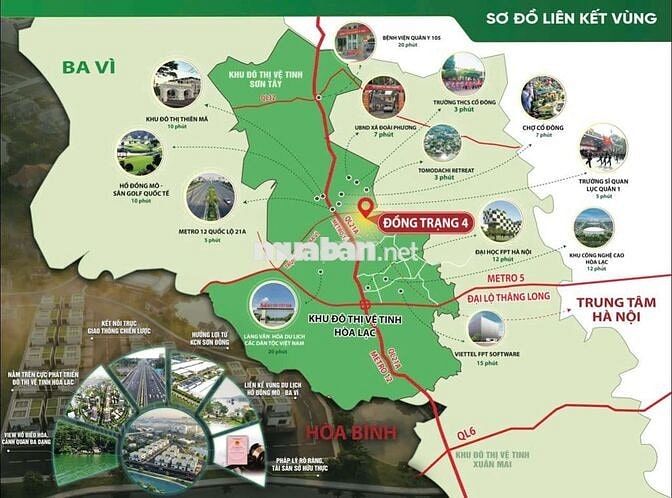 ĐẤT NỀN CỔ ĐÔNG, HÒA LẠC, HẠ BẰNG 100M2, FULL THỔ CƯ, NHỈNH 3 TỶ