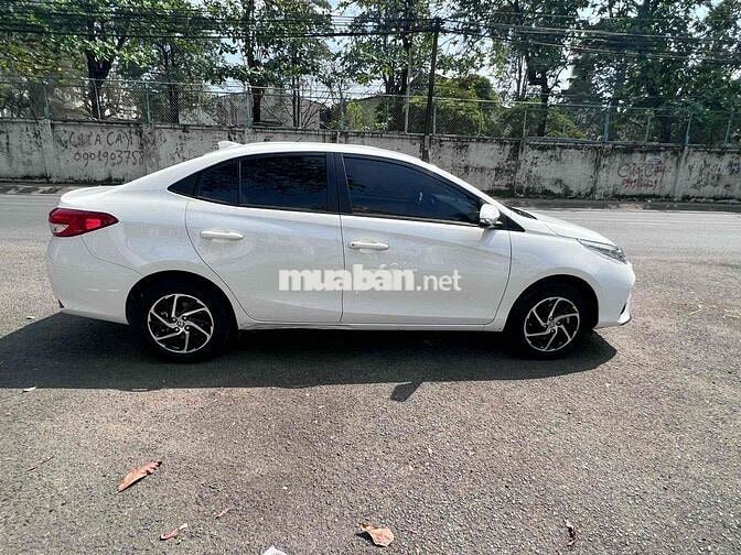 Toyota Vios 2021 CVT 110.000km Trắng