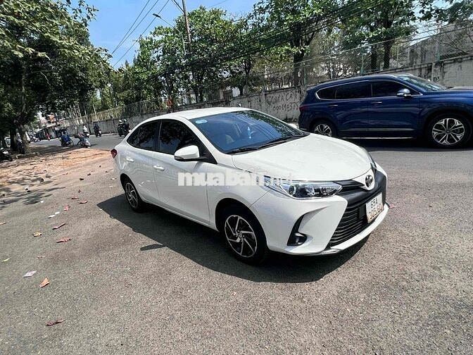 Toyota Vios 2021 CVT 110.000km Trắng