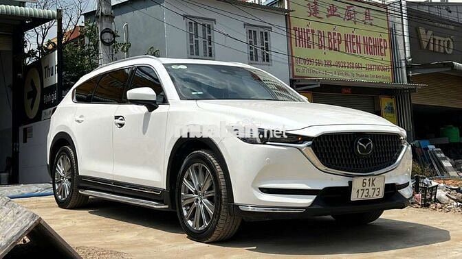 Mazda CX8 2022 Premium Trắng 50.000 km