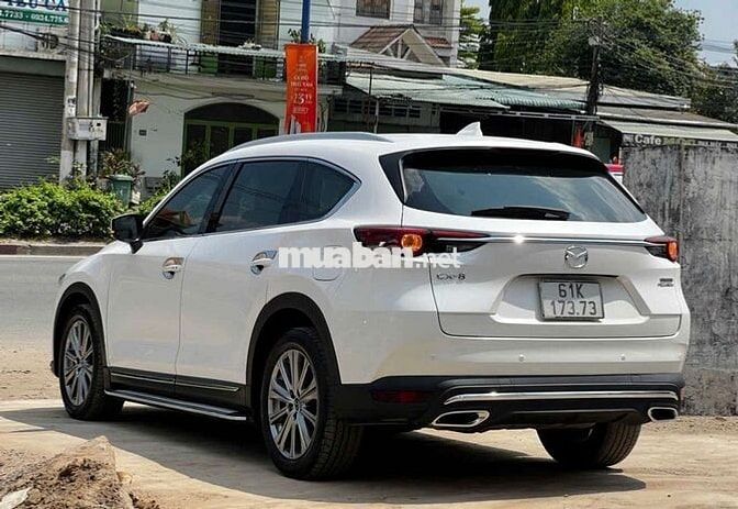 Mazda CX8 2022 Premium Trắng 50.000 km