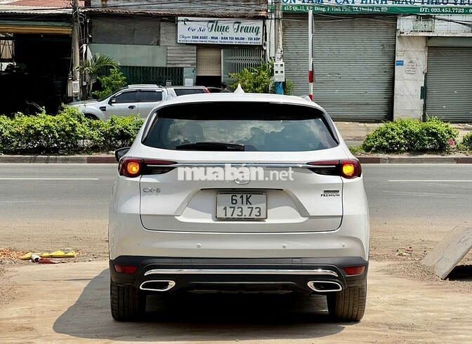 Mazda CX8 2022 Premium Trắng 50.000 km