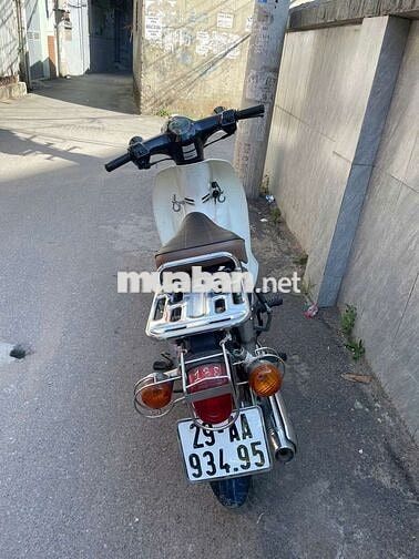 Xe máy Daelim 50cc Xanh Trắng